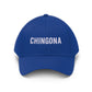 Chingona. White. Unisex Twill Hat