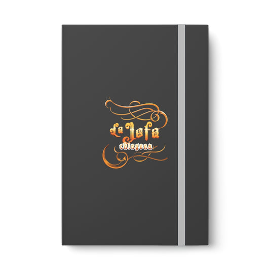 La Jefa Chingona. Color Contrast Notebook - Ruled