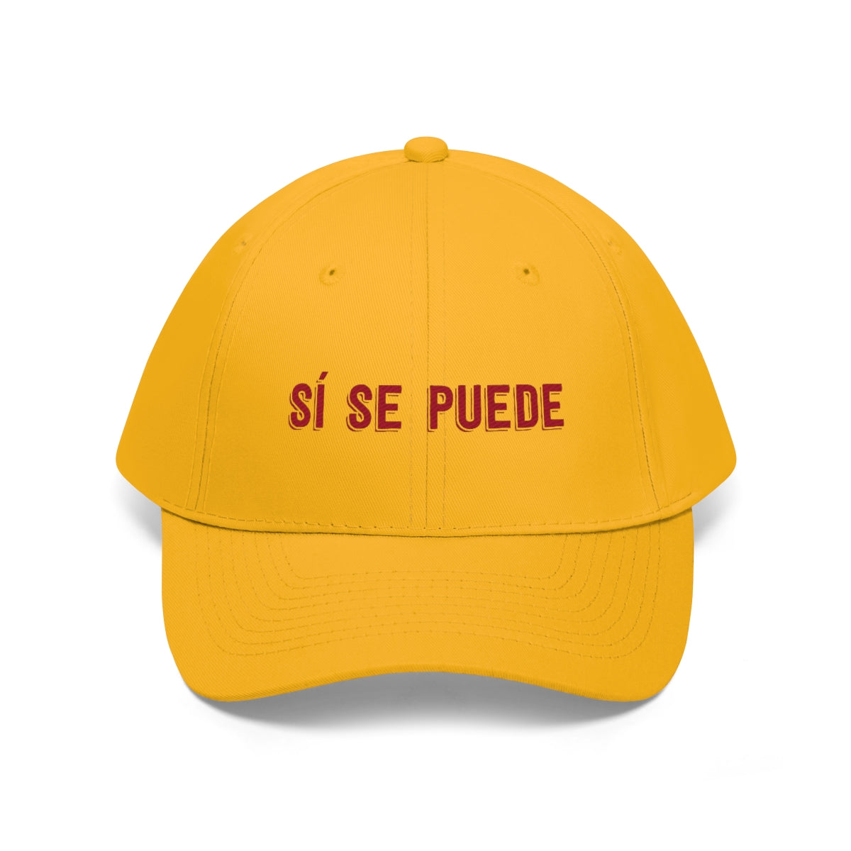 Sí se puede. Red. Unisex Twill Hat