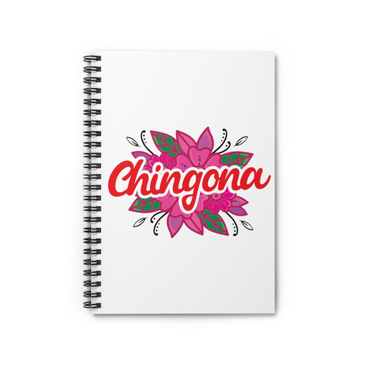 Chingona. Spiral Notebook - Ruled Line