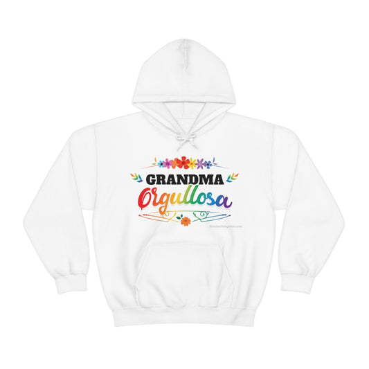 Grandma Orgullosa. Heavy Blend™ Hooded Sweatshirt