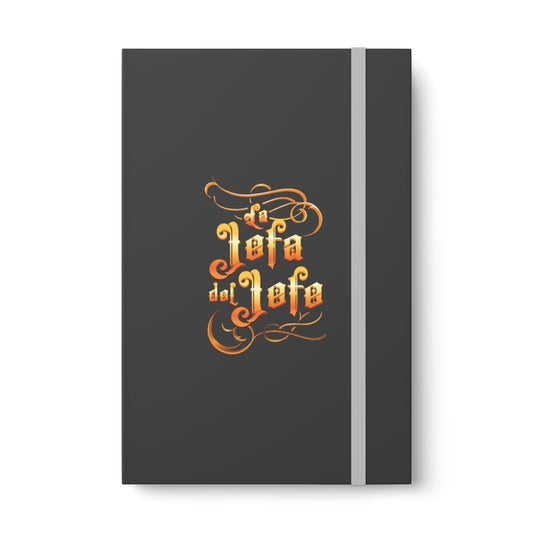 La Jefa del Jefe. Color Contrast Notebook - Ruled