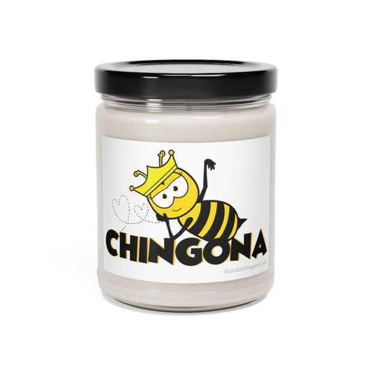 Bee Chingona. White Sage + Lavender, Clean Cotton, Sea Salt + Orchid. Scented Soy Candle, 9oz